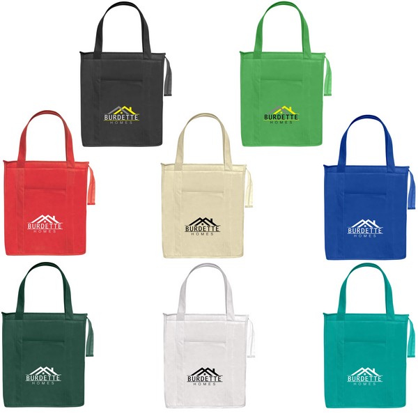 JH3037 Non-Woven Insulated Shopper Tote Bag Wit...